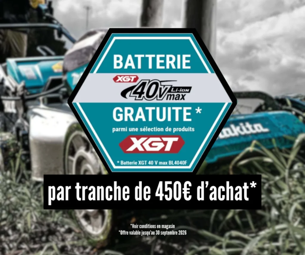 Vente de matériel de motoculture Tours Nord 37